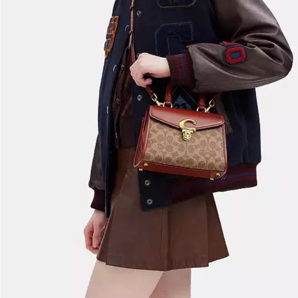 Coach Sammy top handle 21 - Picture 6 of 9